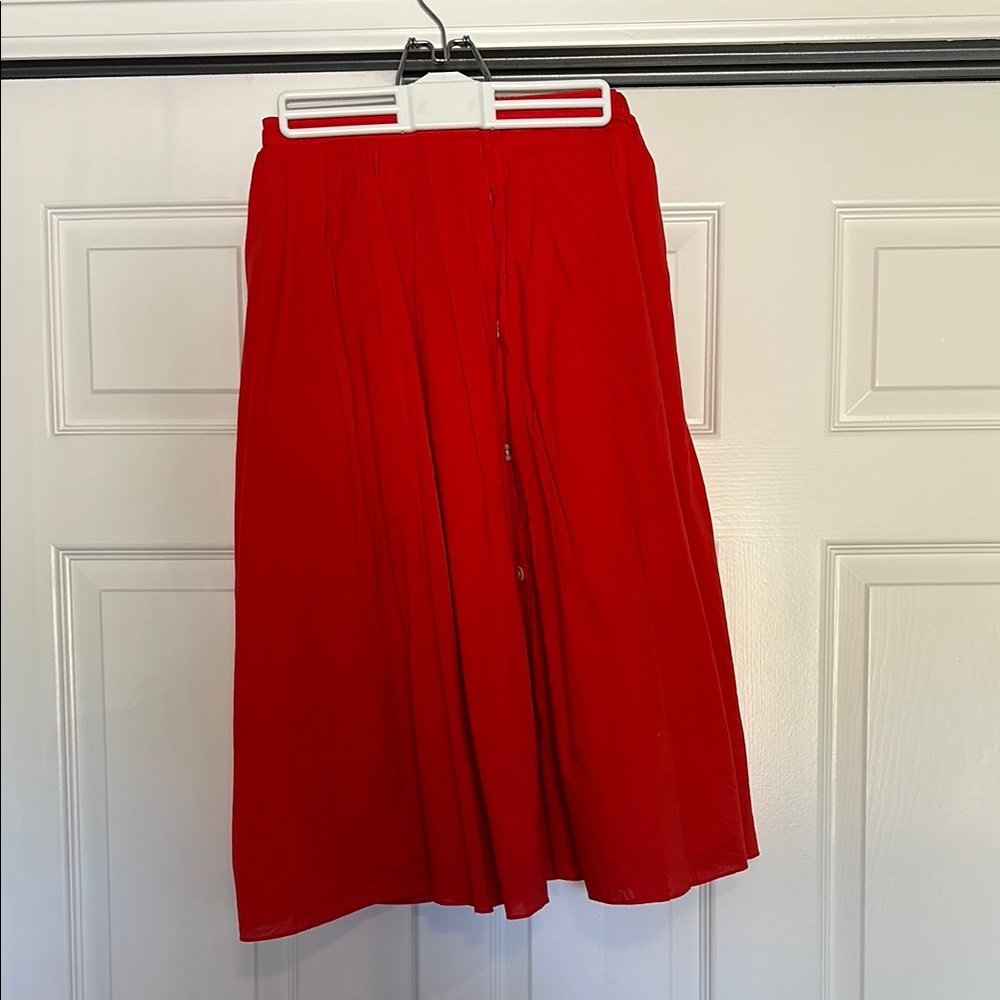 Red Women's Skirt